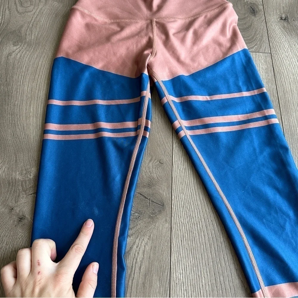 Alo Yoga High Waist Tech Lift Airbrush Leggings size Medium